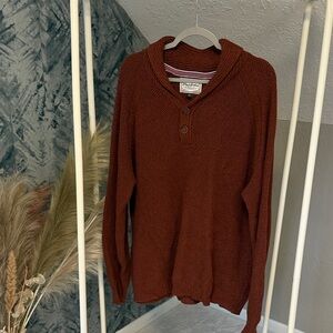 Men's Rust Sweater